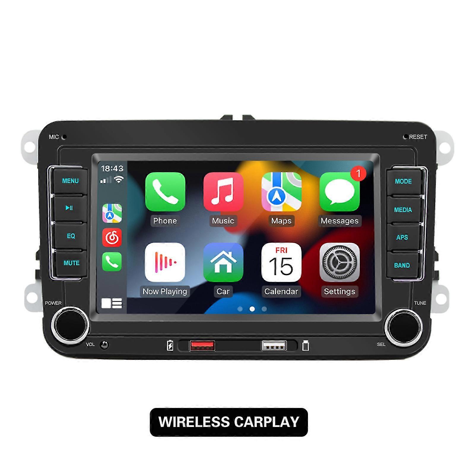Bunte Knopflichter 7-Zoll-Auto-MP5-Player Mehrzweck-Auto-Musik-Player für Fahrzeug Auto Auto