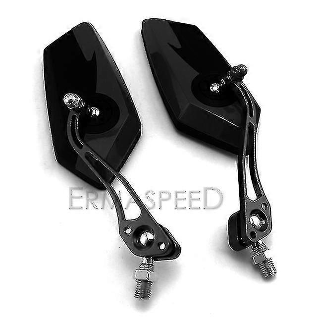 مرايا دراجة نارية Qx عالمية مقاس 8 مم و10 مم، مرايا الرؤية الخلفية للدراجات النارية، مرايا جانبية للدراجات النارية على الطرق الوعرة، ملحقات الدراجات النارية