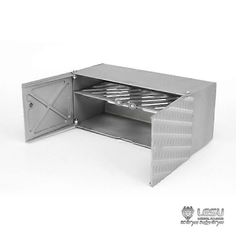 TC TECHNIC Cassetta degli attrezzi in metallo, 3 pezzi, 72 x 49 x 23 cm