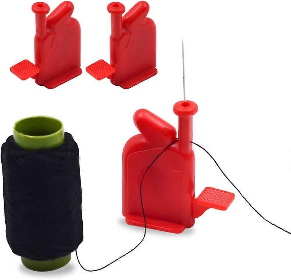 Automatic Needle Threader, Needle Threaders Fits All Needle Sizes, Simple Wire Loop Tool DIY Threader for Hand