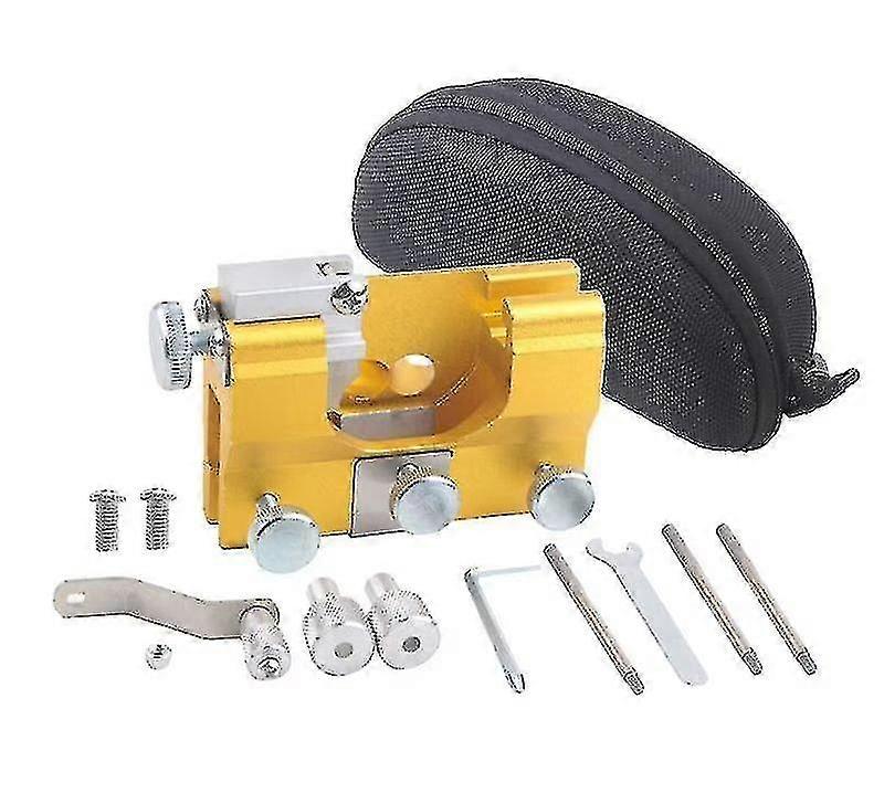Chainsaw Chain Sharpening Jig Chainsaw Chain Sharpener Kit Deluxe Hand Crank Chainsaw Chain Sharpener Auspicious