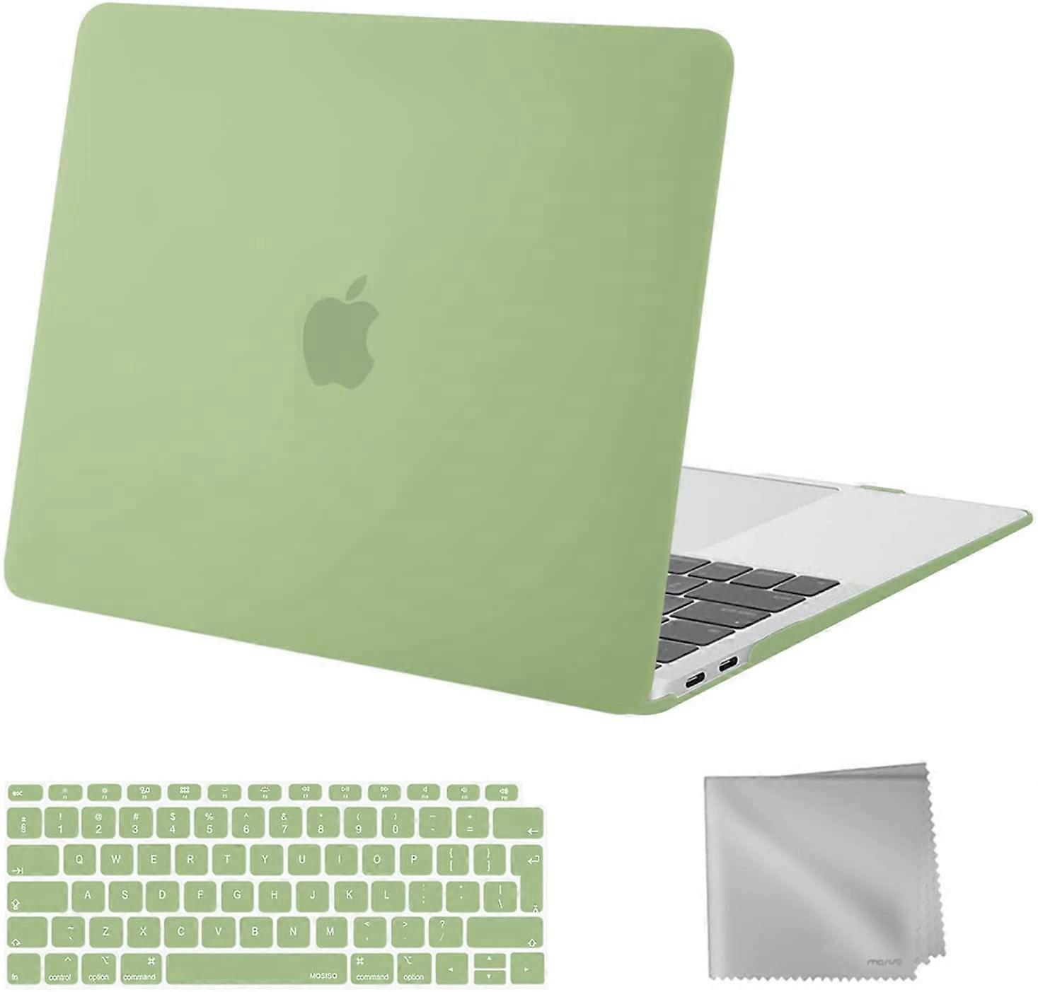 Chartreuse Compatibel met MacBook Air 13 inch Case 2022 2021 2020 2019 2018 M1 A2337 A2179 A1932 Retina Display met Touch ID, Plastic Hard Shell Ca