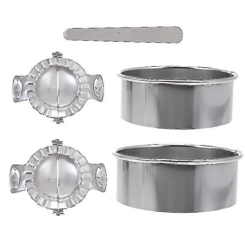 Silver Kitchen Mould 1 Set Dumpling Making Tool Set Kitchen Knife