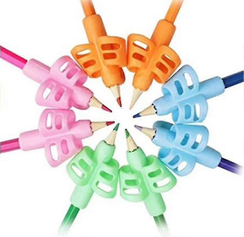 8 Stück Bleistift Griffe, Bleistift Griff Schreibhilfe, Schreibhilfe Griff, Stift H Griff Ld Finr Griffe H Handschriftwerkzeug für Stift ld