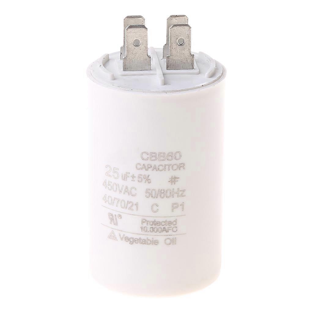CBB60 AC450V 25UF 50/60 هرتز مكثف موتور مكيف ضاغط بدء مكثف