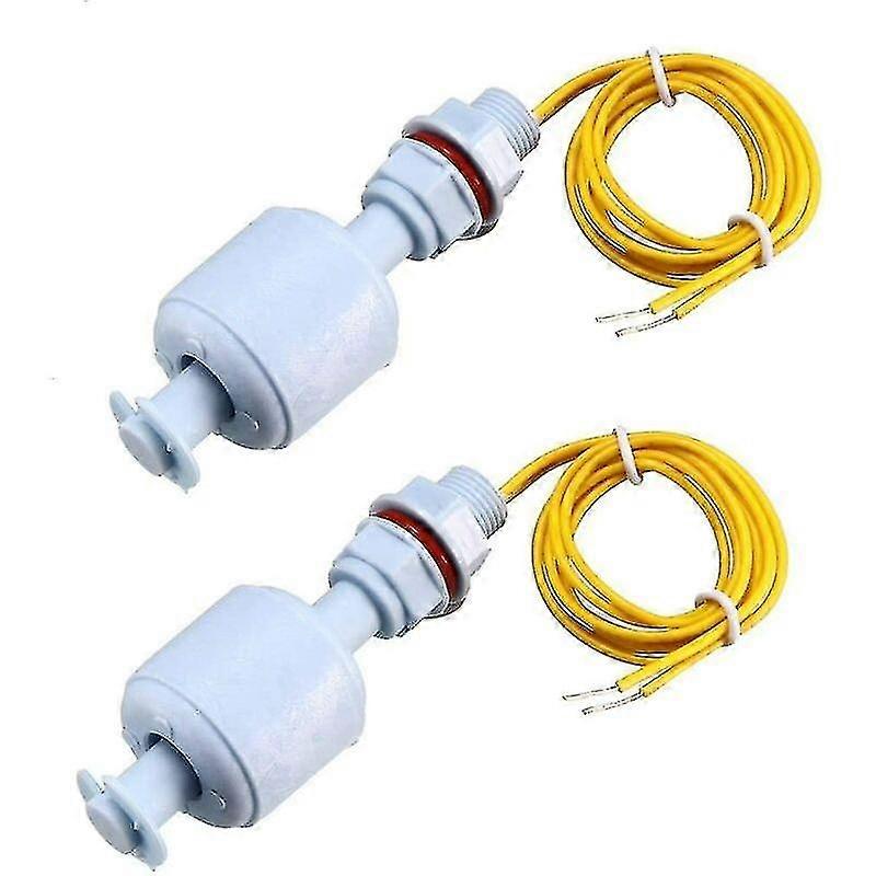 2pcs Pp Float Switch For M10 Water Pump Tank Liquid Water Level Sensor, With Cable - Jxlgv