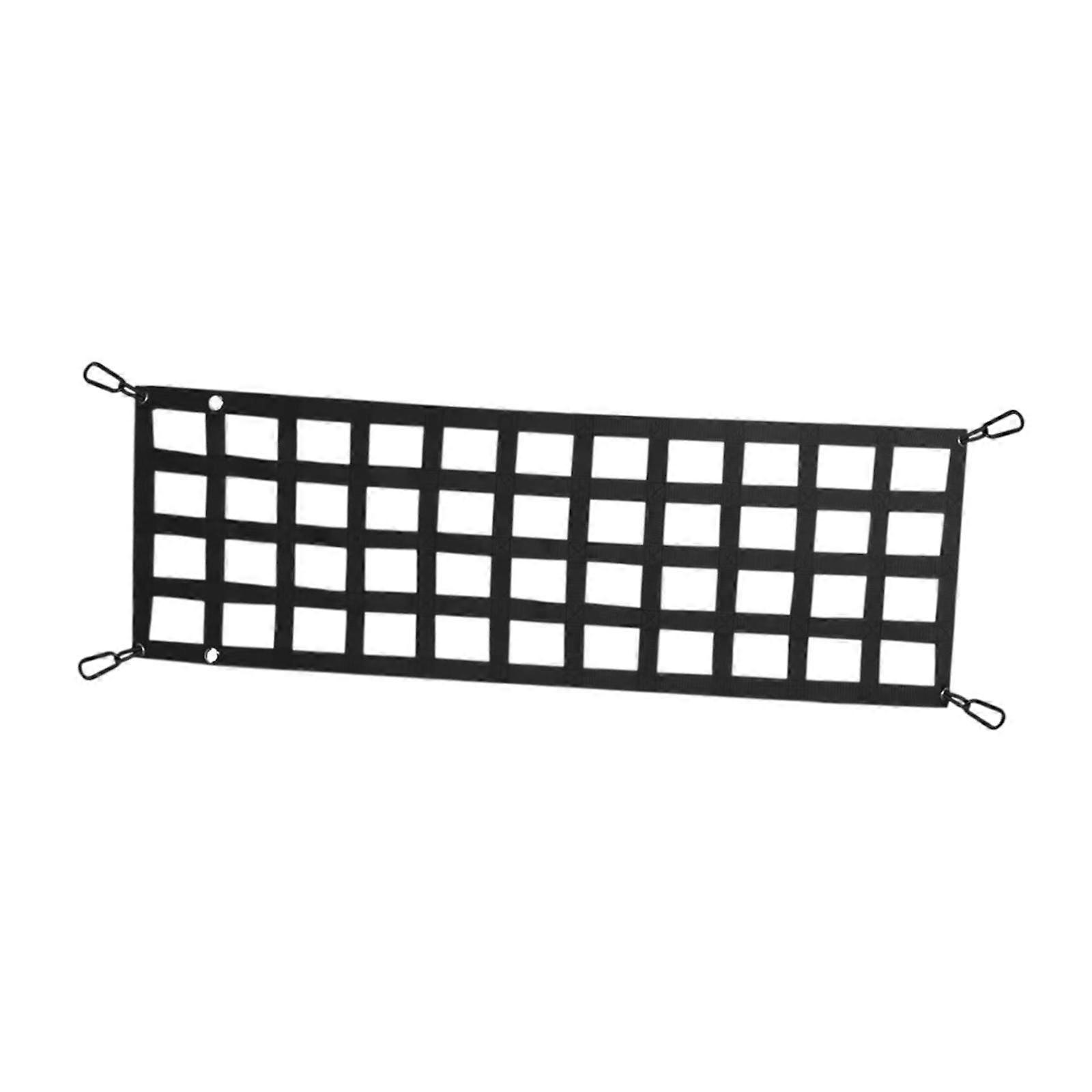 Cargo Securement Net Pickup Truck Tailgate Net for RV SUV Roof Rack ATV