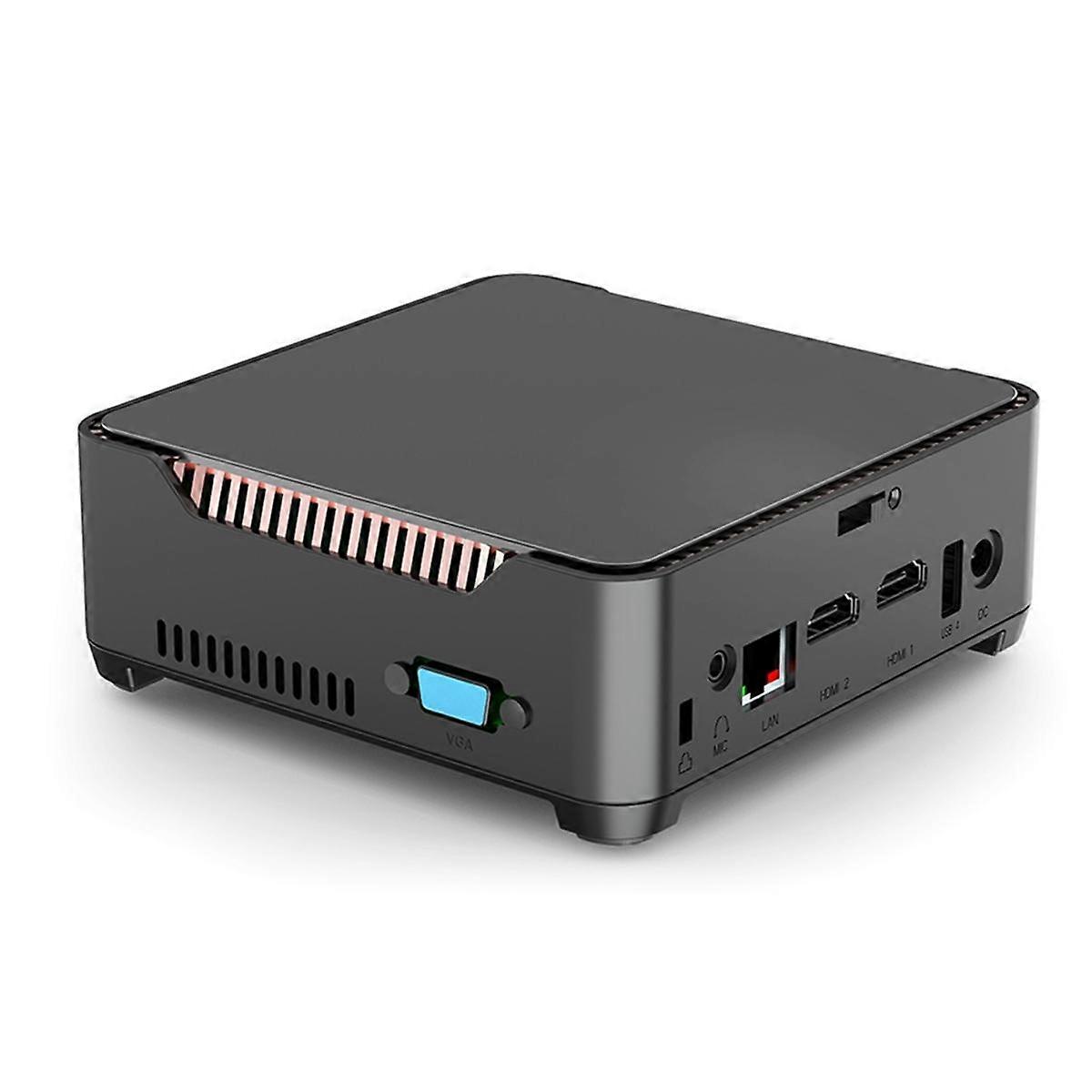 N100 Mini PC 8GB DDR4 512G SSD Mini Stationære Computere Understøtter HD 4K Tredobbelt Display Til Skole / Hjem /