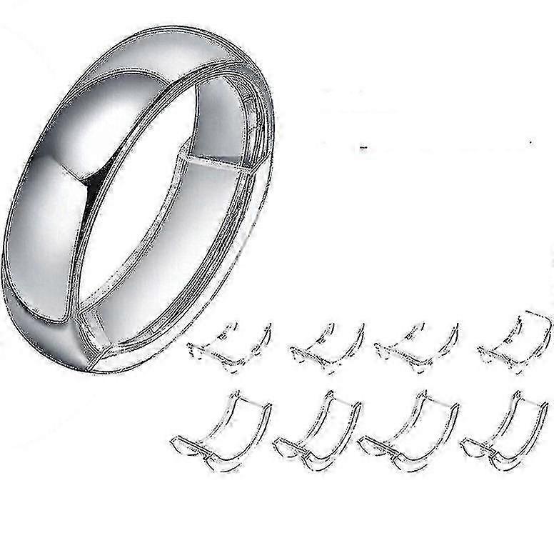 Silicone Invisible Ring Sizer Adjuster Resizer Ring Size Reducer Clear