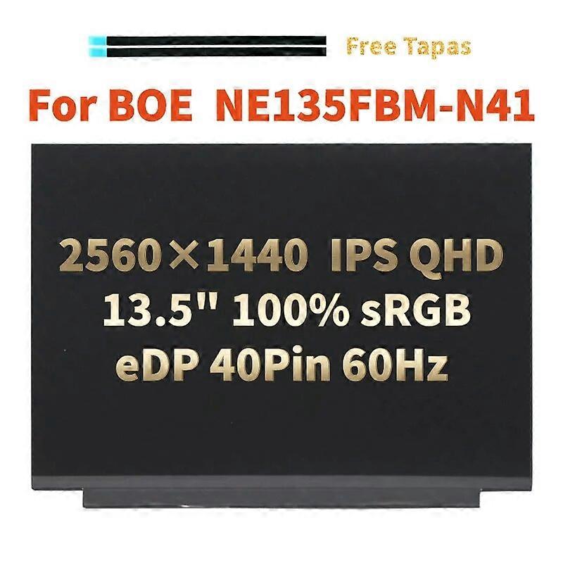 13.5"inch Laptop Display LCD LED Screen NE135FBM~N41 V8.1 EDP 40Pins 2256x1504 ips for For Acer Swift 3 SF313~52 SF313~53