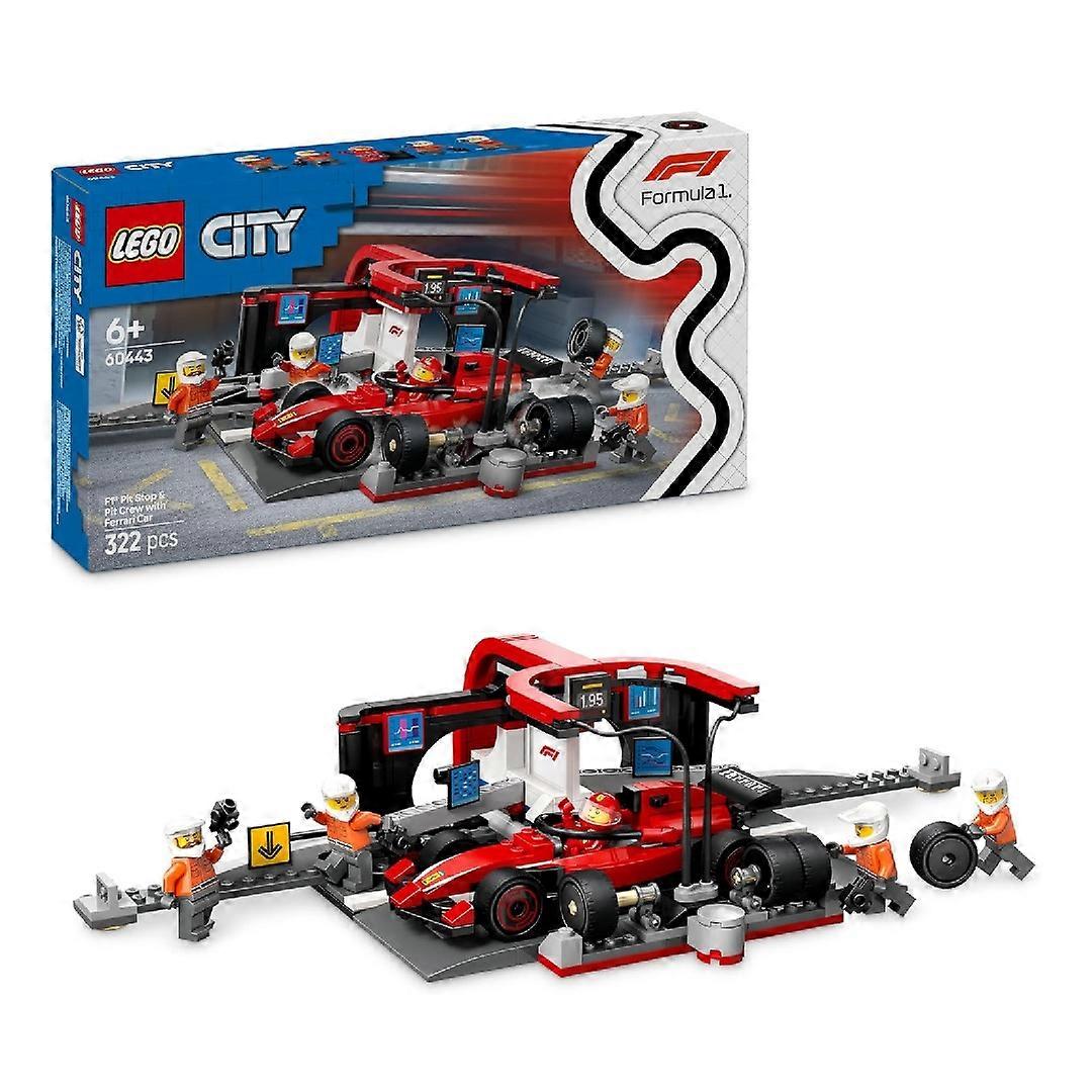 Lego City Formula 1 Pit Stop