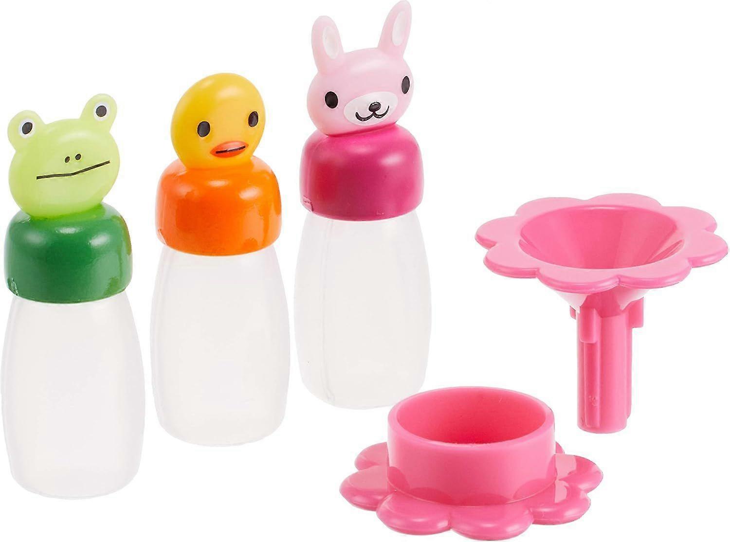 Bento Soy Sauce Case Container with Funnel