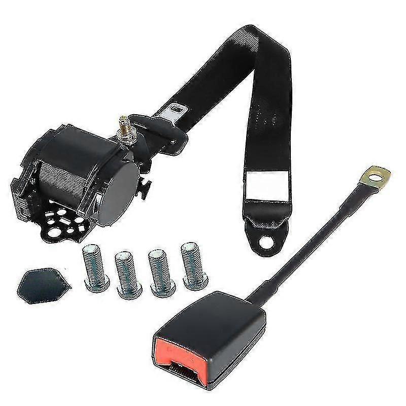 Three-point Car Seat Belt Fully Automatic Retractable Driver"s Seat Belt Three-point With Base Socket