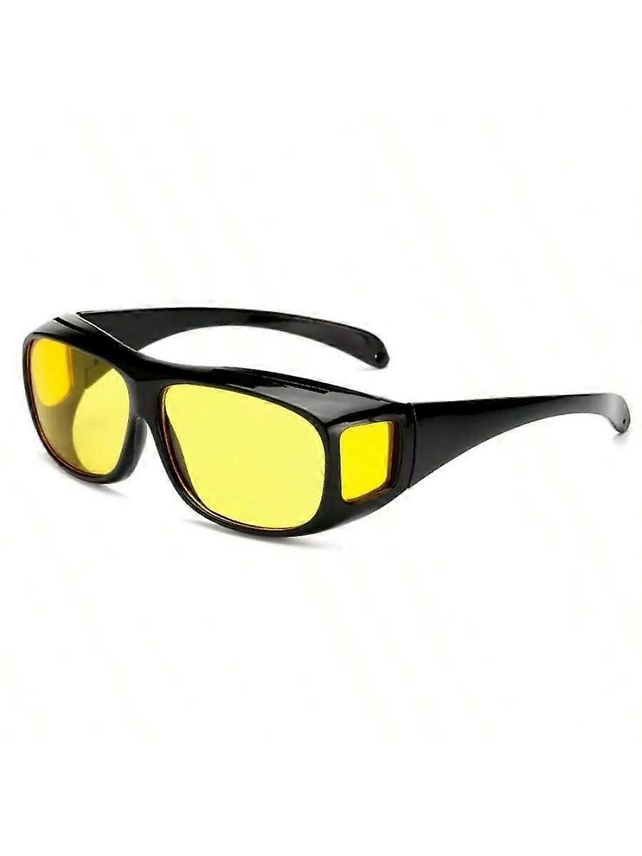 1 PC車の運転メガネナイトビジョンドライバーゴーグルインテリアアクセサリー保護ギアファッションメガネナイトビジョンメガネビーチアクセサリーグラス