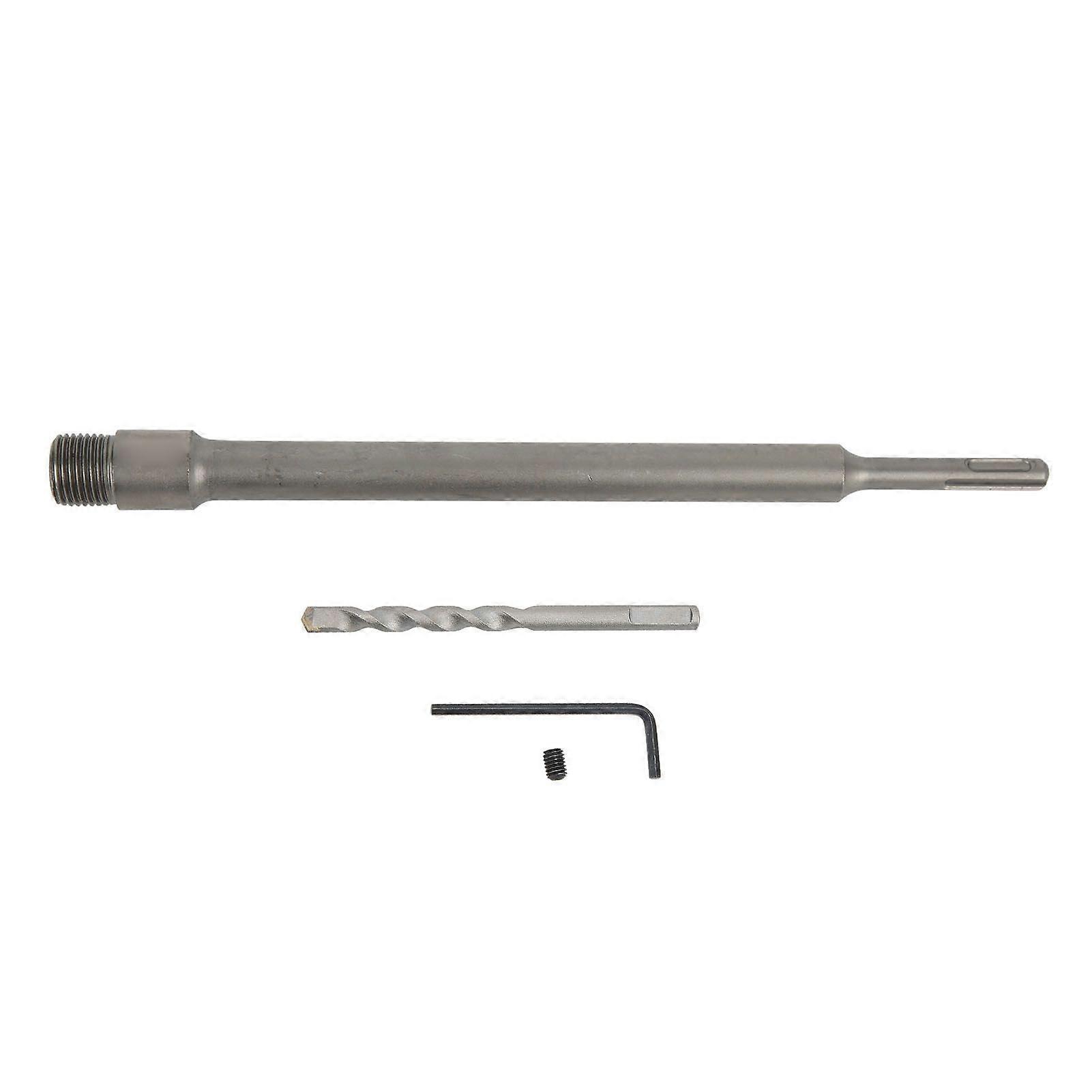 Drill Bit Shank Adaptor 220mm Round High Strength Replacement Core Drill Bit Converter Adapter Hole Saw Shank Edition