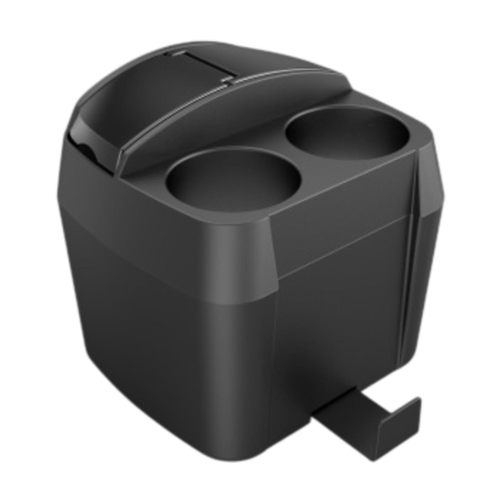 Auto Mülleimer Auto Mülleimer für Auto Automatik mit Getränkehalter Multifunktional