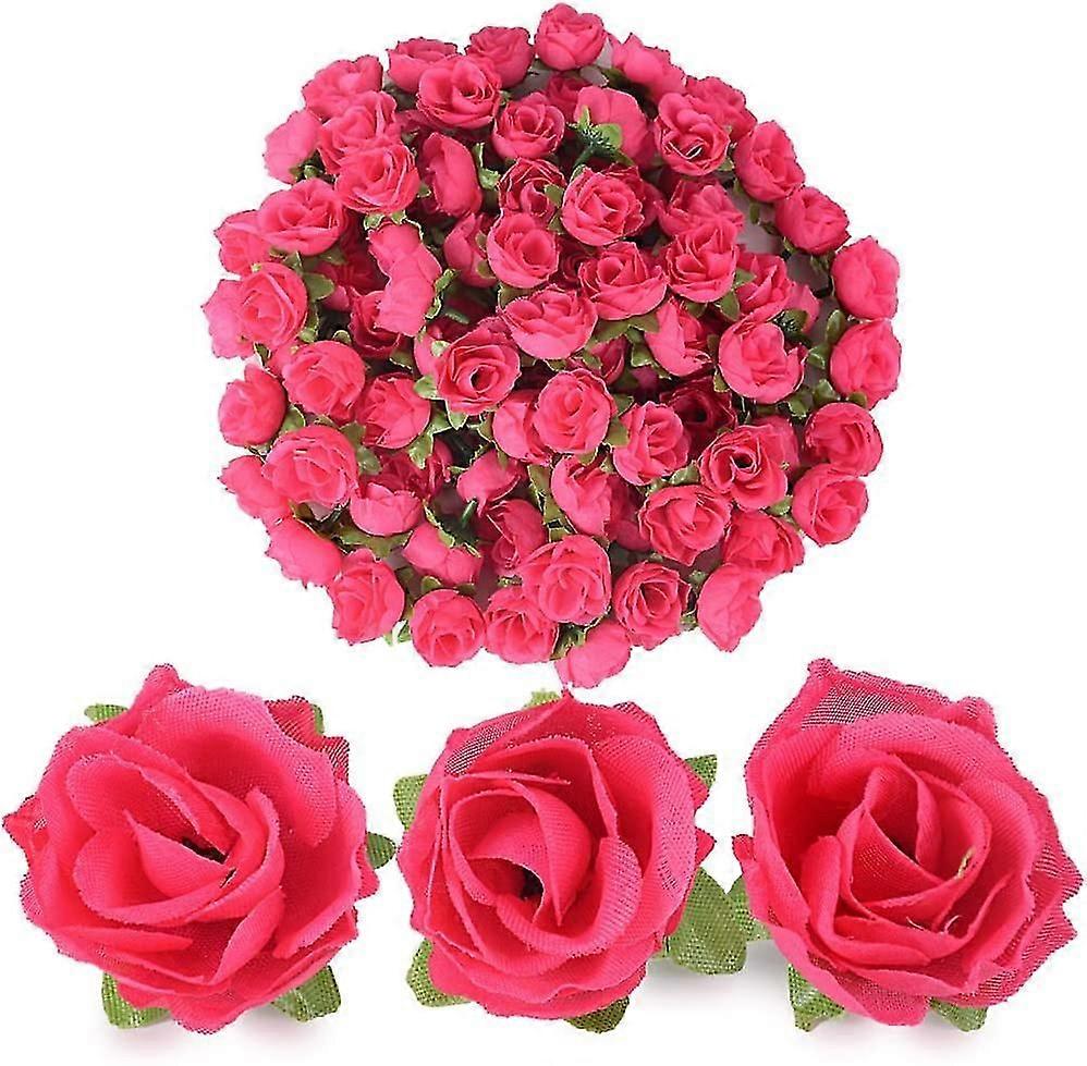 100pcs Artificial Roses Head For Home Wedding Party
