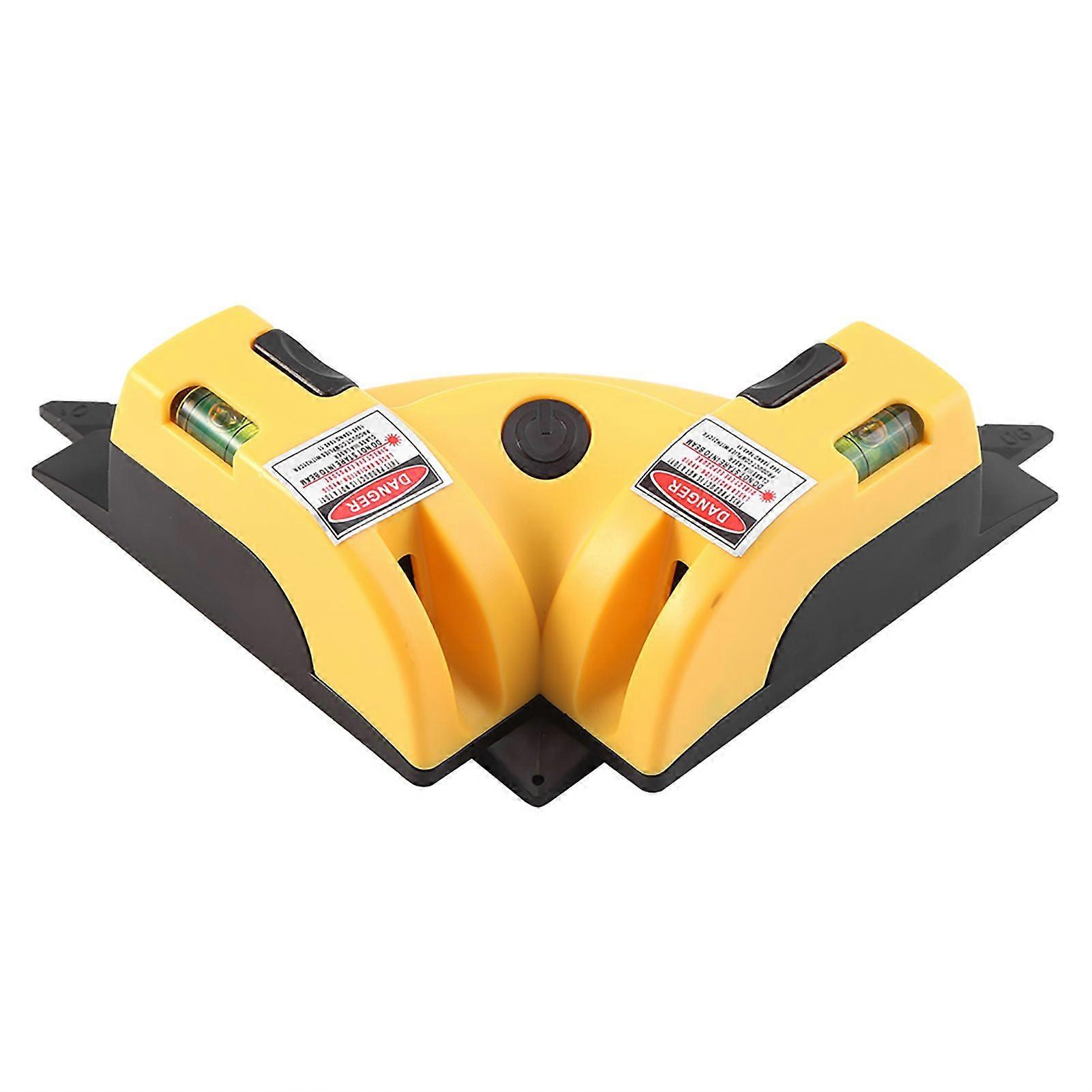 Right Angle 90 Degree Vertical Horizontal Laser Line Projection Level Alignment Layout Tool