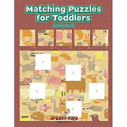 Matching Puzzles for Toddlers Activity Book