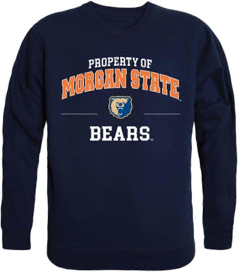 Morgan State University Bears Property Crewneck Pullover Mikina Navy