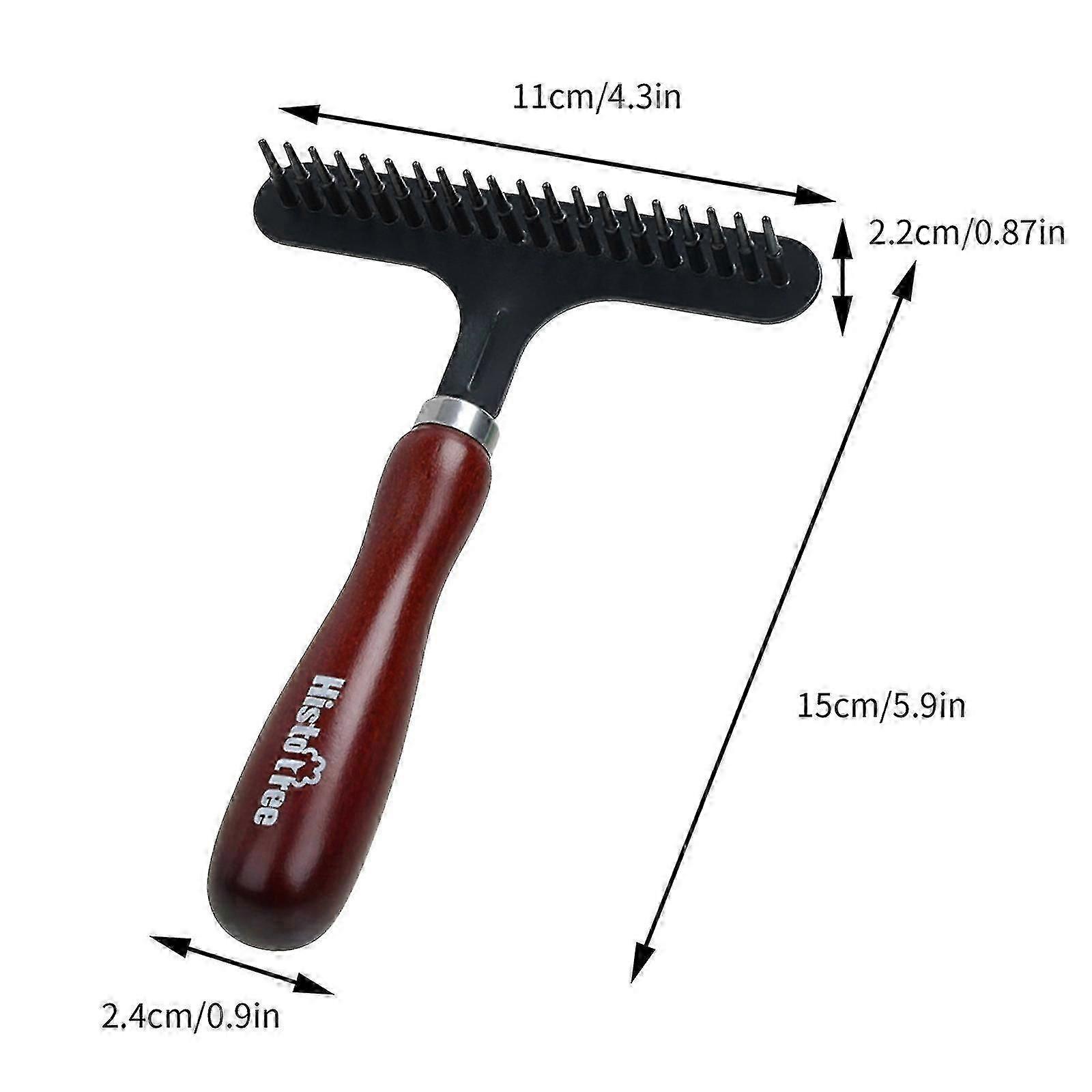 Hand Carpet Rake, Making Carpets Again, Clean Hair, Let Carpet Softness (iron, Black)