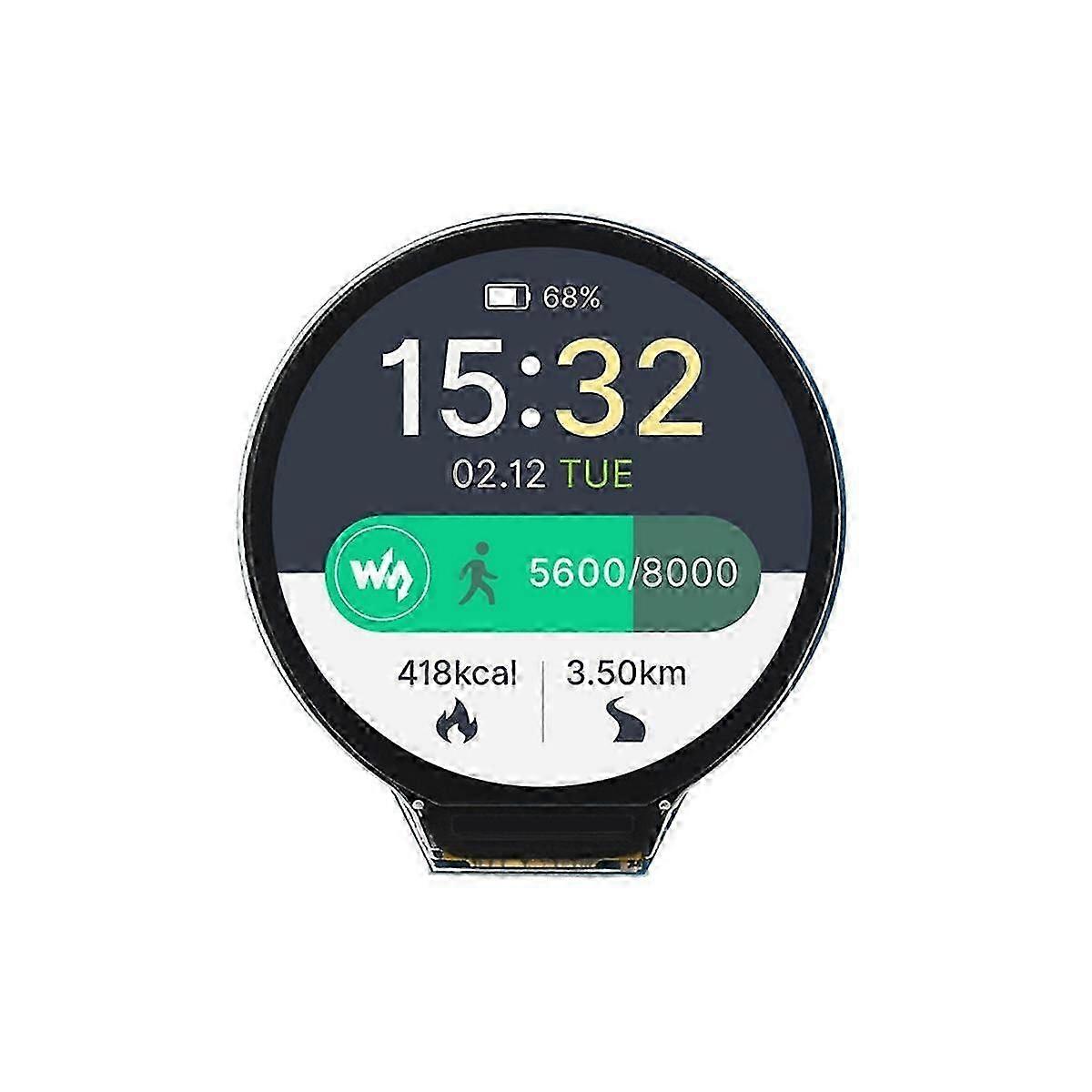 for RP2040 Microcontroller Development Board1.28 Inch Circular LCD Display Screen with Sensor Micr