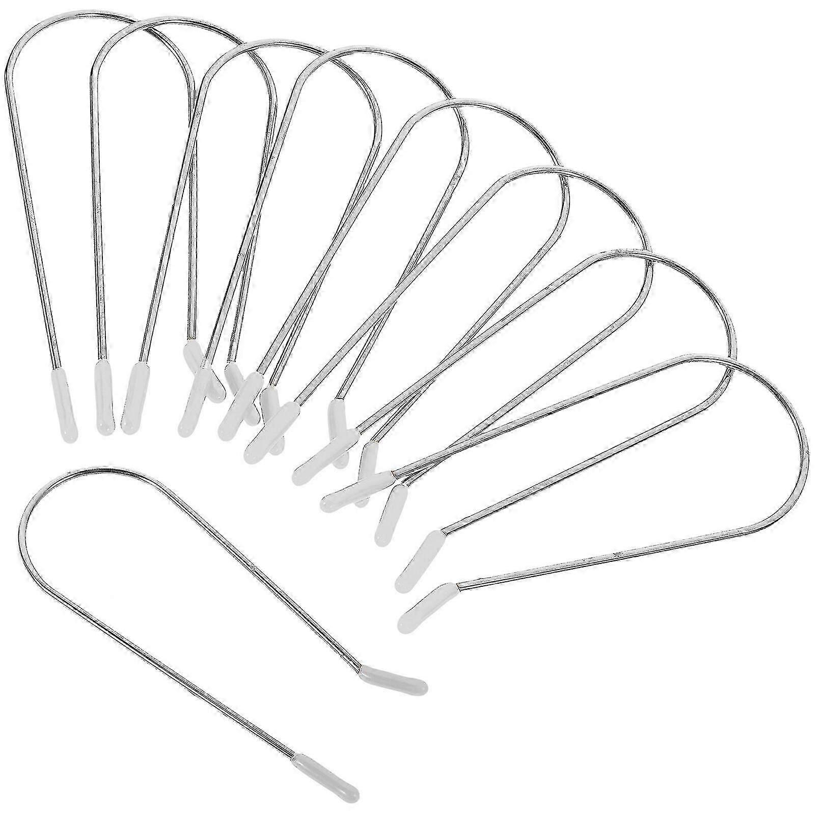 16pcs Hot Curler Clips Stainless Steel Hot Rollers Curlers Replacement Rollers Securing Pin