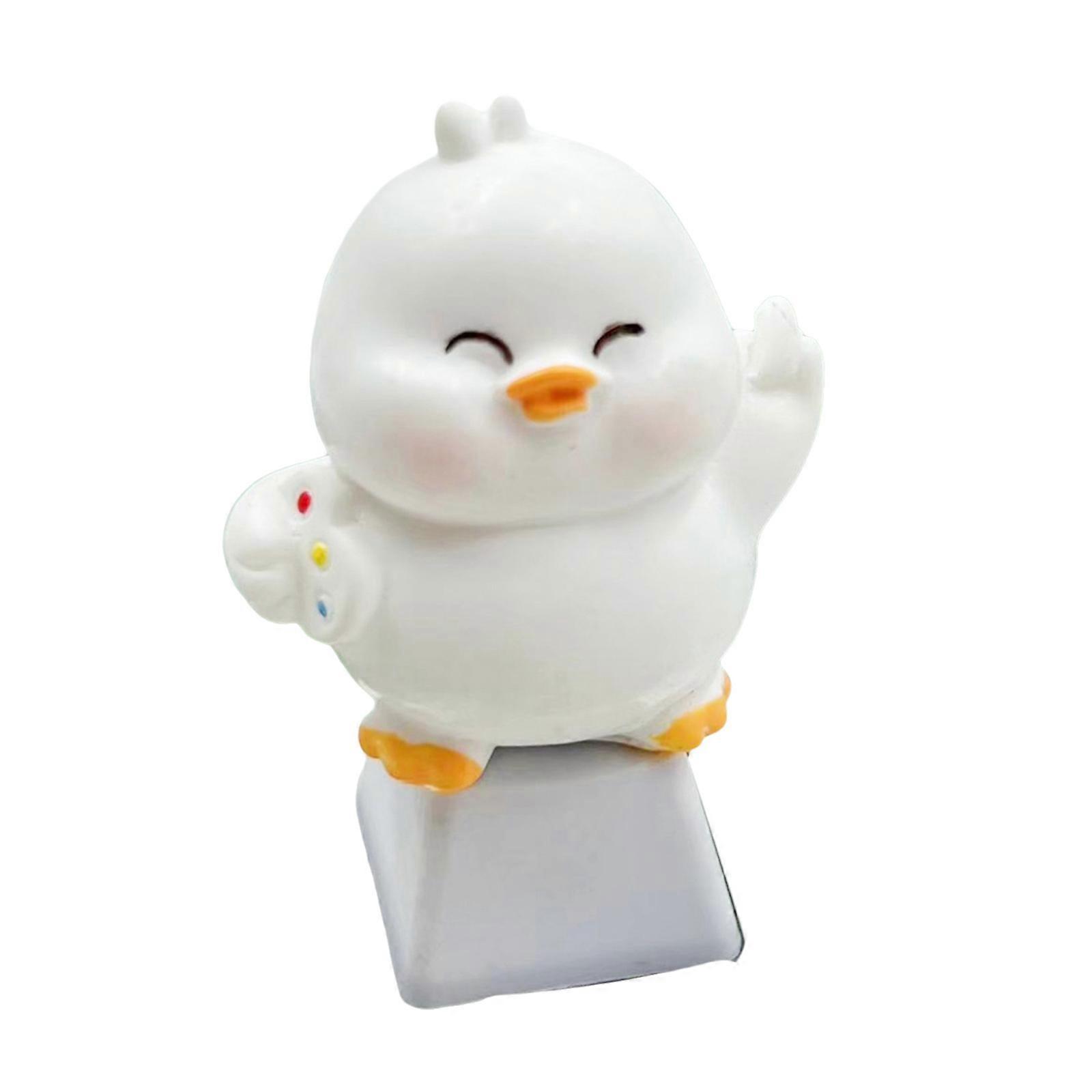 Fun 3D Duck Keycap Oem Height Cartoon Keycaps Optional Pattern For Mechanical Keyboards For Gamers And Professional