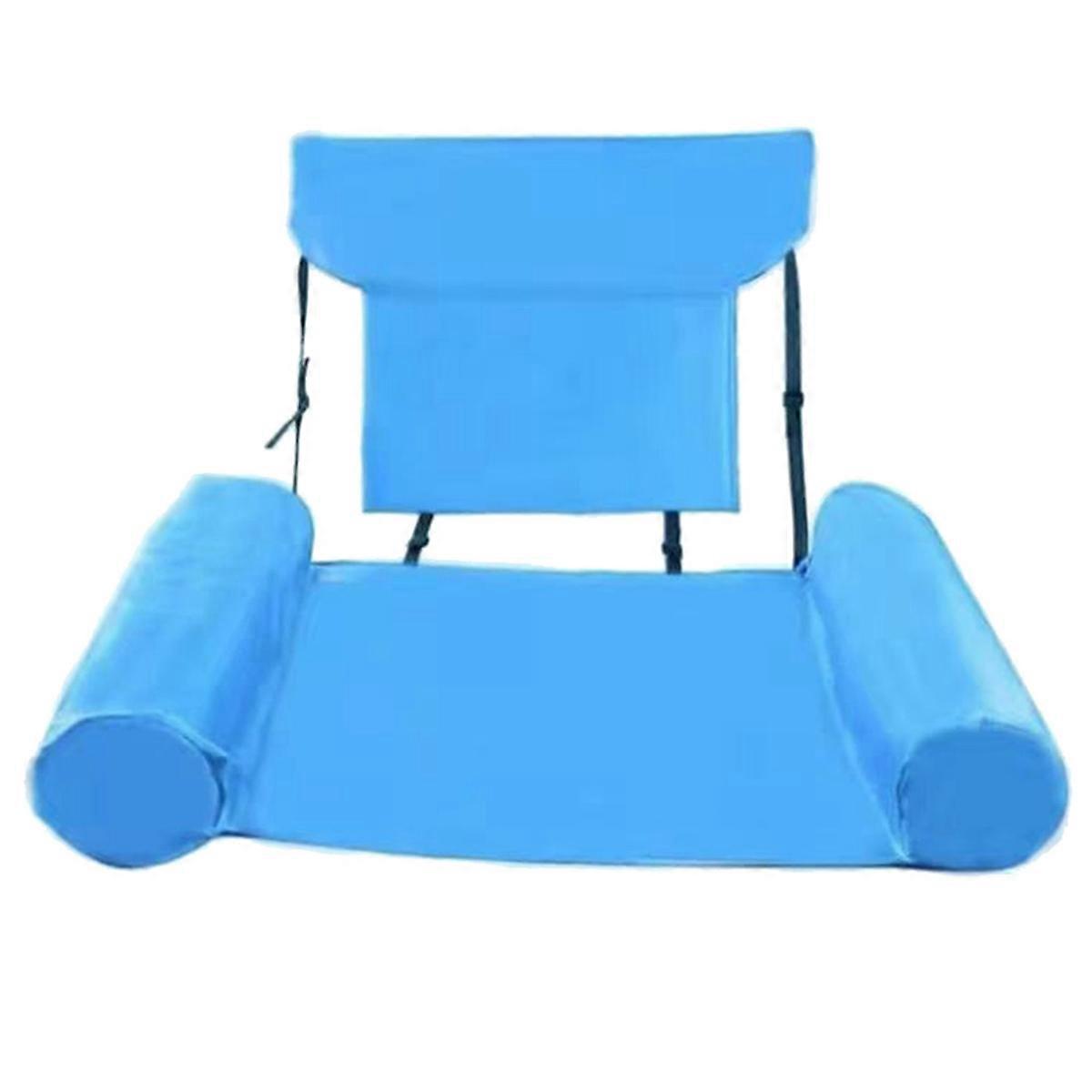 Pool Float Chair, Adult Inflatable Pool Blue