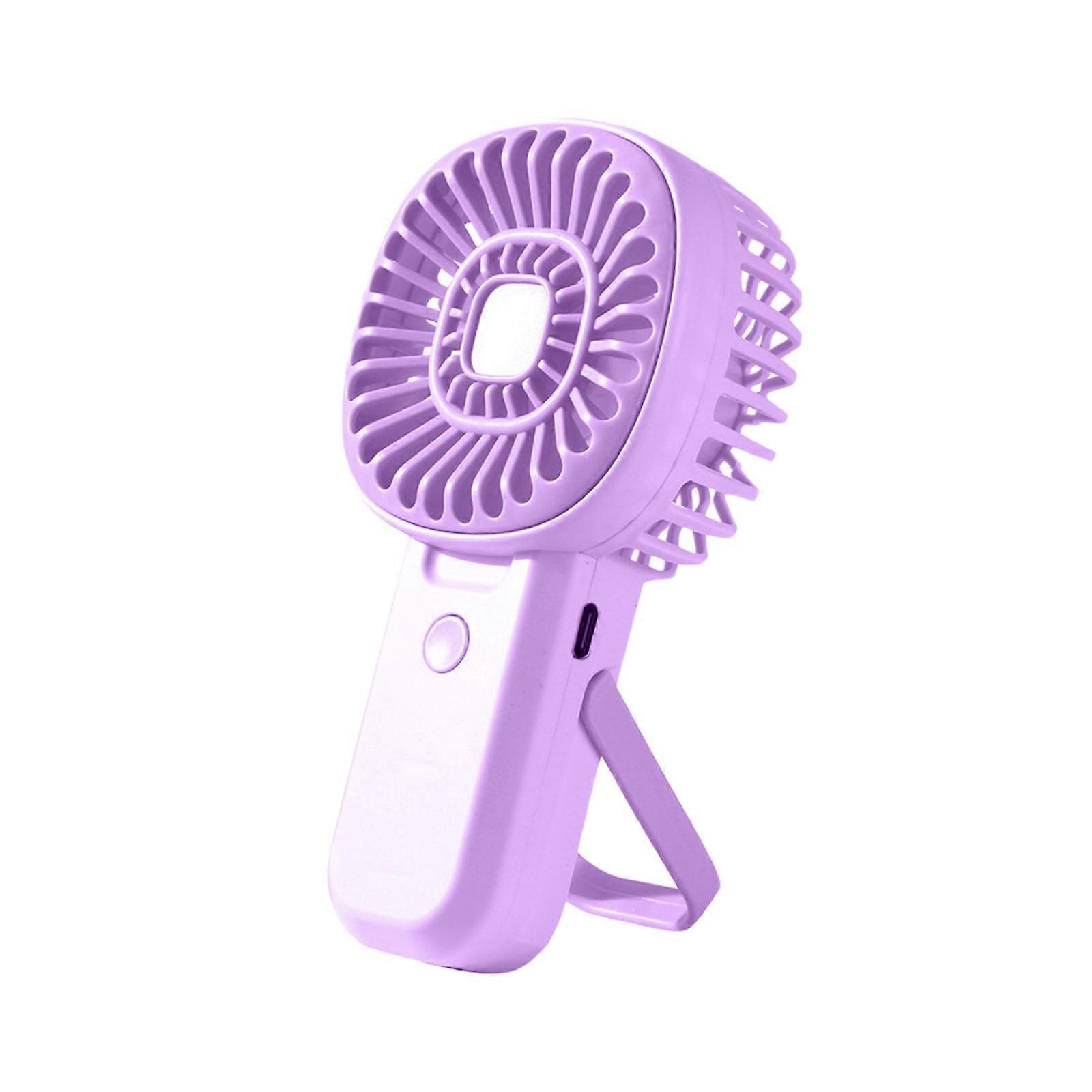 Handheld Turbo Fan USB Rechargeable Silent Student Dormitory Office Portable Wind Turbine Fan Portable
