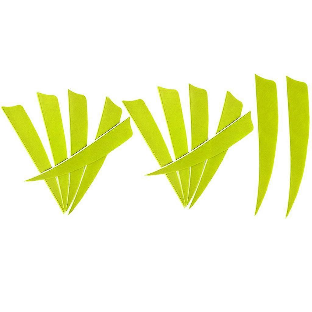 12Pcs 3 polegadas Fletchings de palhetas de penas para arco DIY