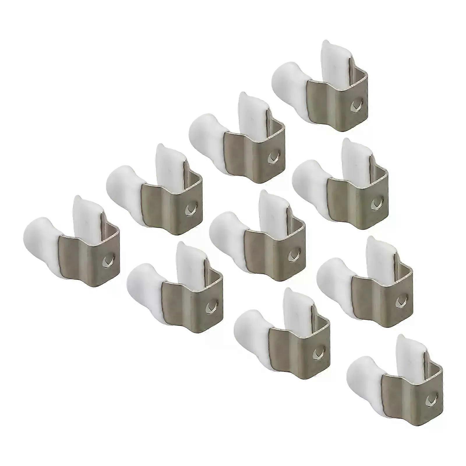 أنابيب المشبك الربيع تيري كليب 10 قطع 10 مم 12 مم 16 مم 19 مم 25 مم 28 مم مقاطع أداة أساسية الثقيلة الضيقة الربيع تيري