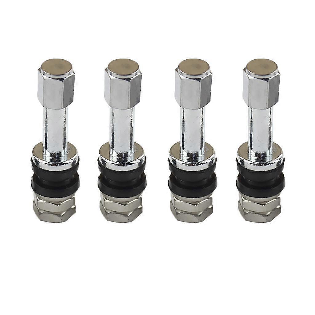 4x bil lastbil TR48E metall däckventil set fälgventil för lätta lastbilar