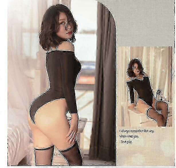 Sling Lingerie Bodysuit Erotic Mesh Sexy Underwear Porno Slutty Clothes Crotchless Babydoll For Sex