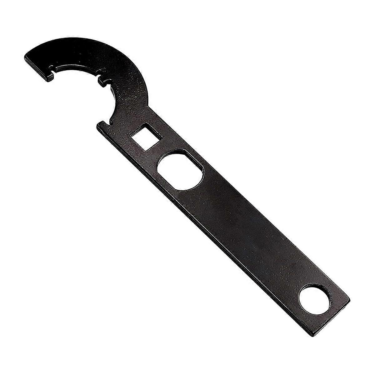 Survival Nut Wrench Multi-Function Carbon Steel Wrench Combo, Black
