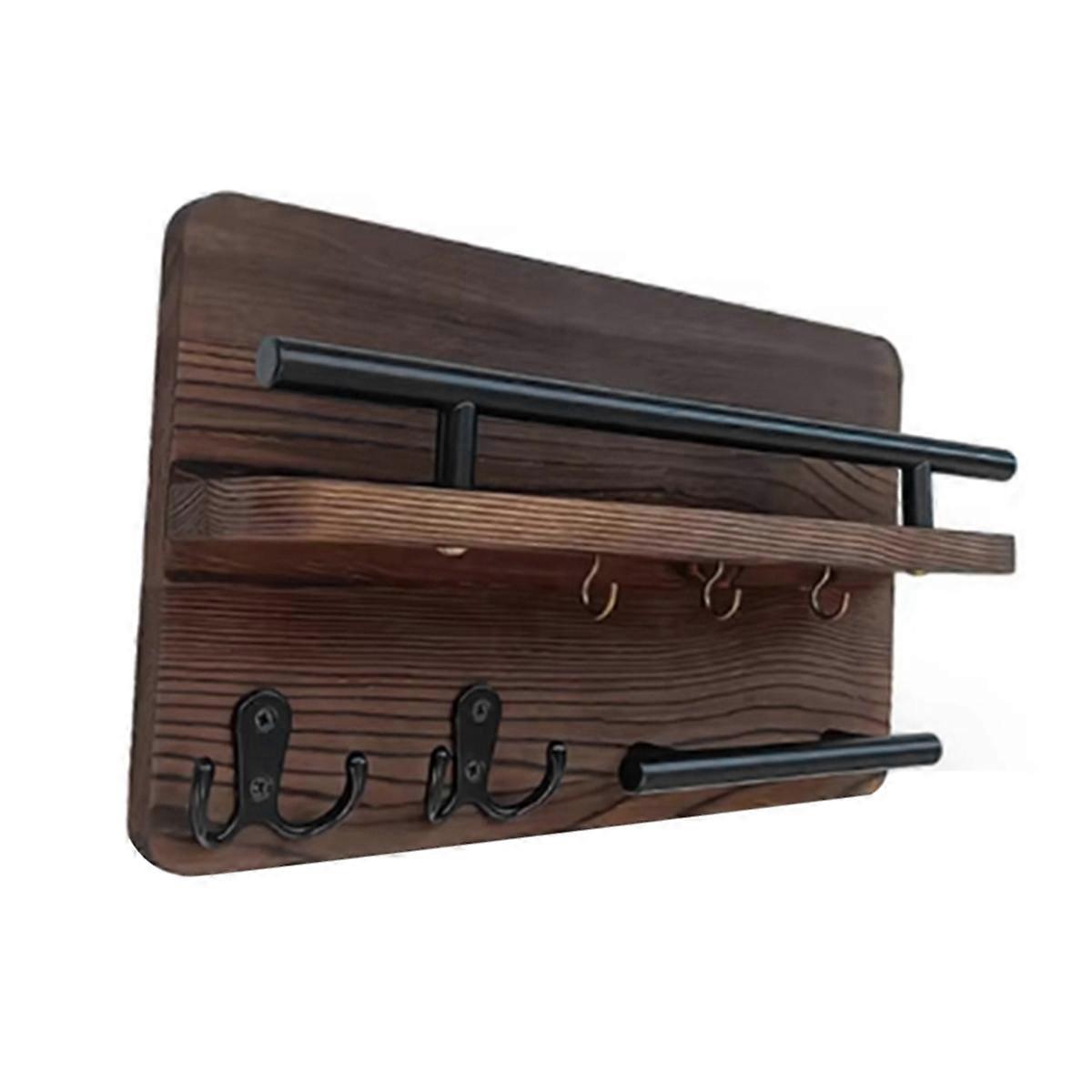 Key Holder Wall Mounted Coat Bag Hanger Rack Key Decorative Hook A