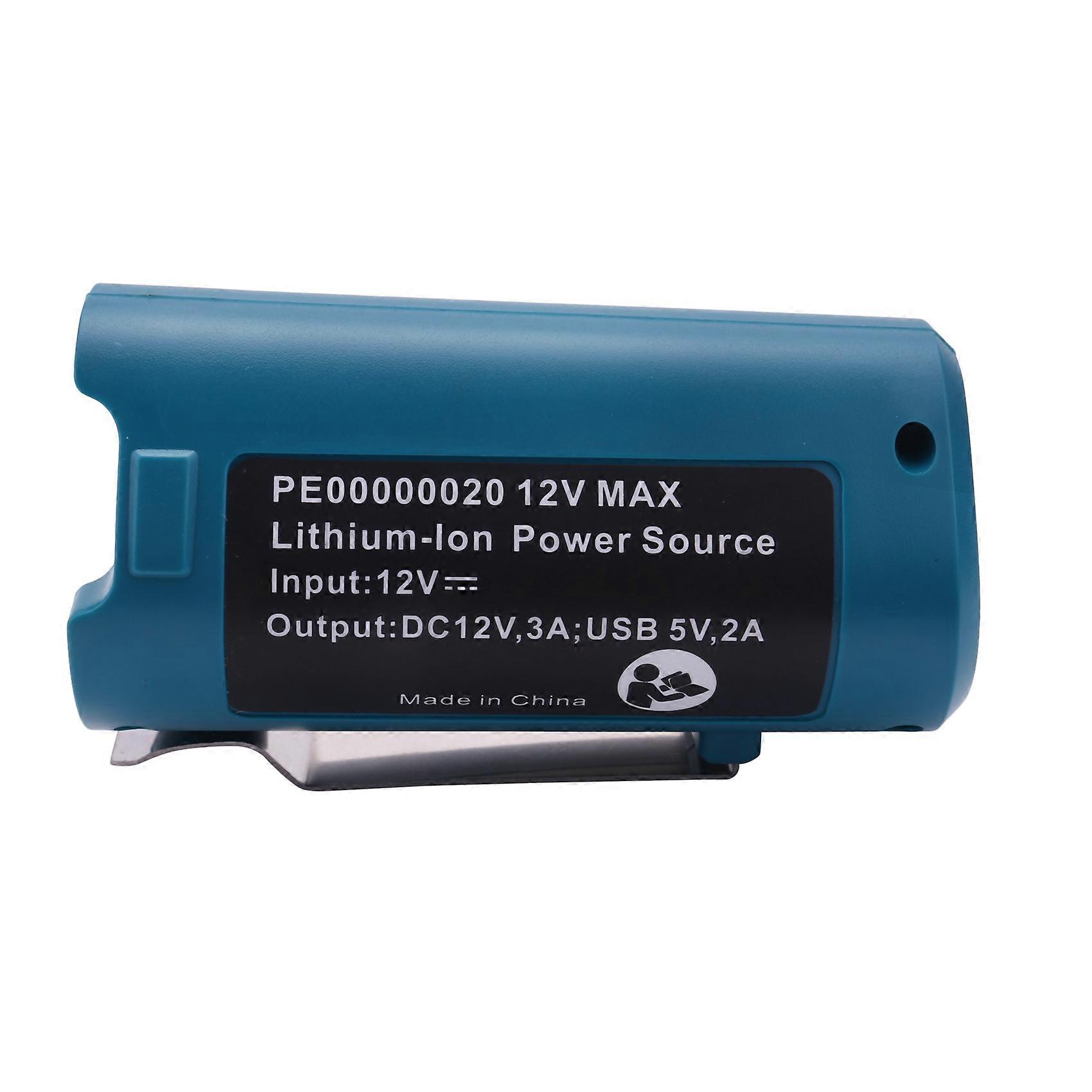 Usb Power Source for Pe00000020 Heated Jackets Charger Adapter Converter 10.8V/12V Lithium-Ion Bl101