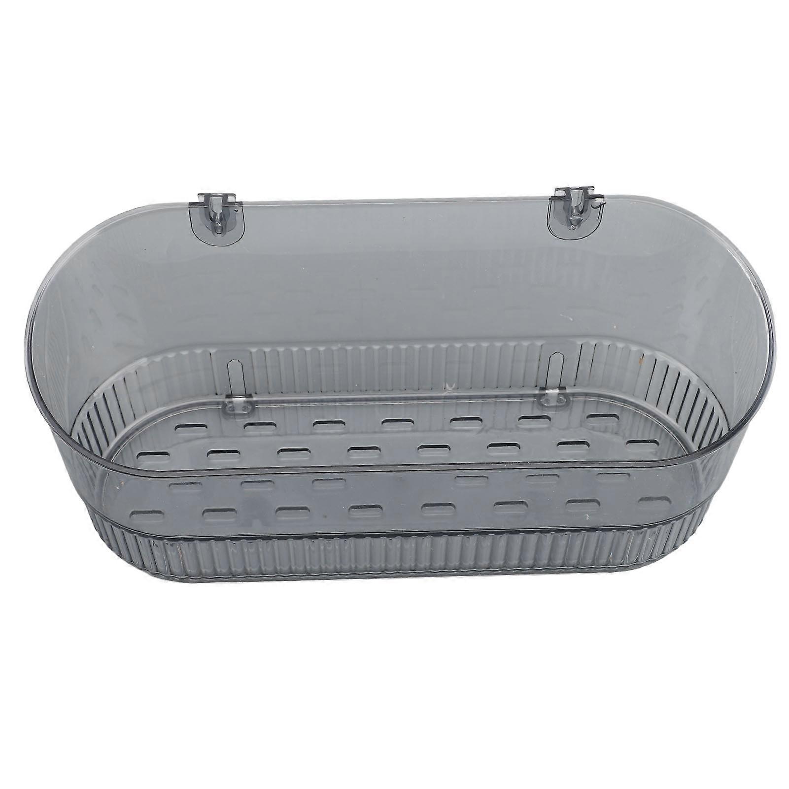 Bathroom Suction Cup Storage Holder, Water Resistant, Grey, 600g