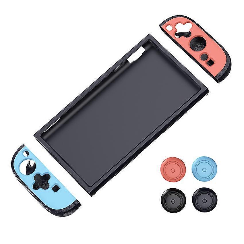 Removable Grip Cover Silicone Protective Case Two Color Split Silicone Case for Switch 2