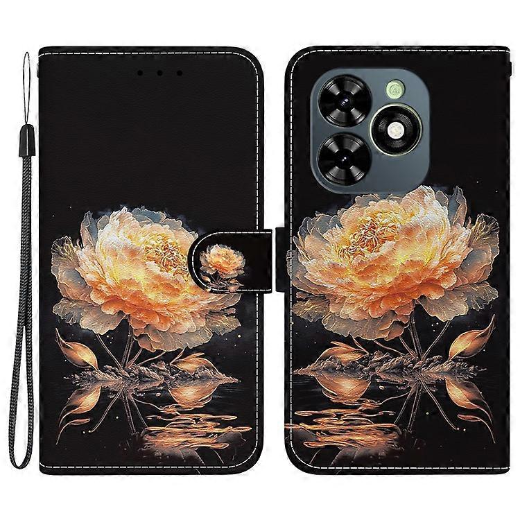 For Transsion Infinix Smart 8 4G / Smart 8 HD 4G / Hot 40i Case Pattern Printing Phone Wallet Cover