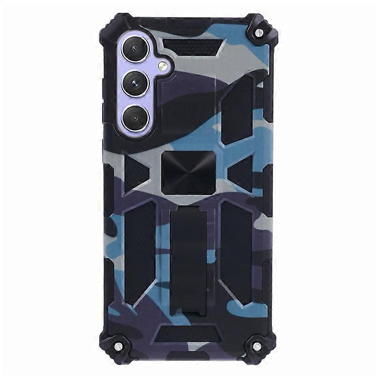 Compatible For Samsung Galaxy A55 5G Phone Case Kickstand Protective Cover Camouflage Pattern