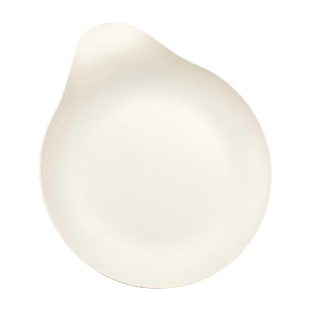 Dråbeformet engangsserveringsbakke ske og gaffelbakke frostet kagebakke frugtbakke, tørret frugt t