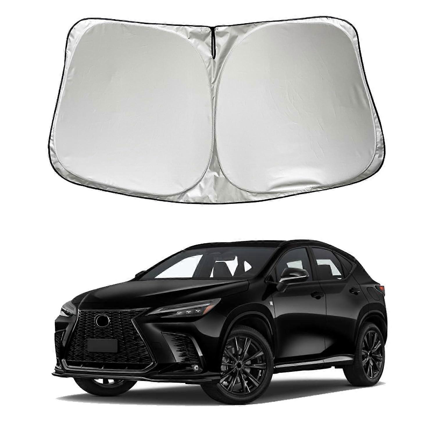 Car Windshield Sun Shade Compatible with Lexus NX 350 300 ES350 NX350H NX300 NX200t 2015-2025 Front Window Visor Shield