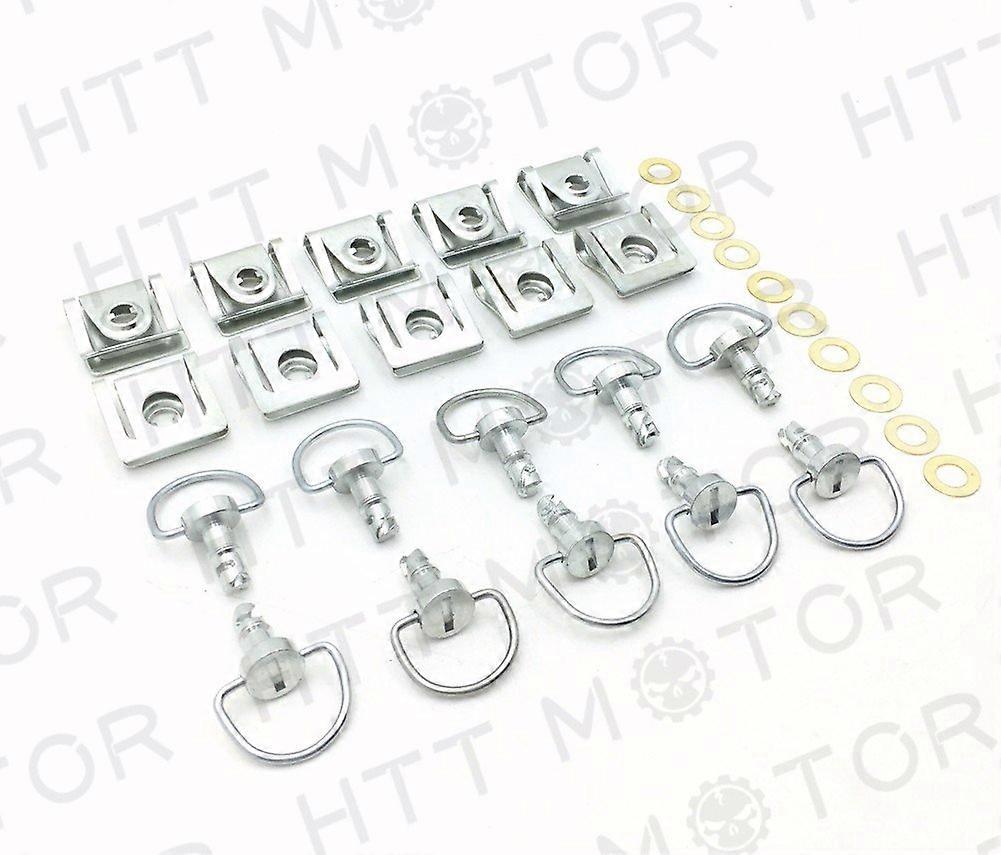 MT278 Compatible with DZUS Quarter Turn Quick Release Fairing Fasteners 15mm D Ring Bolts Studs Clips