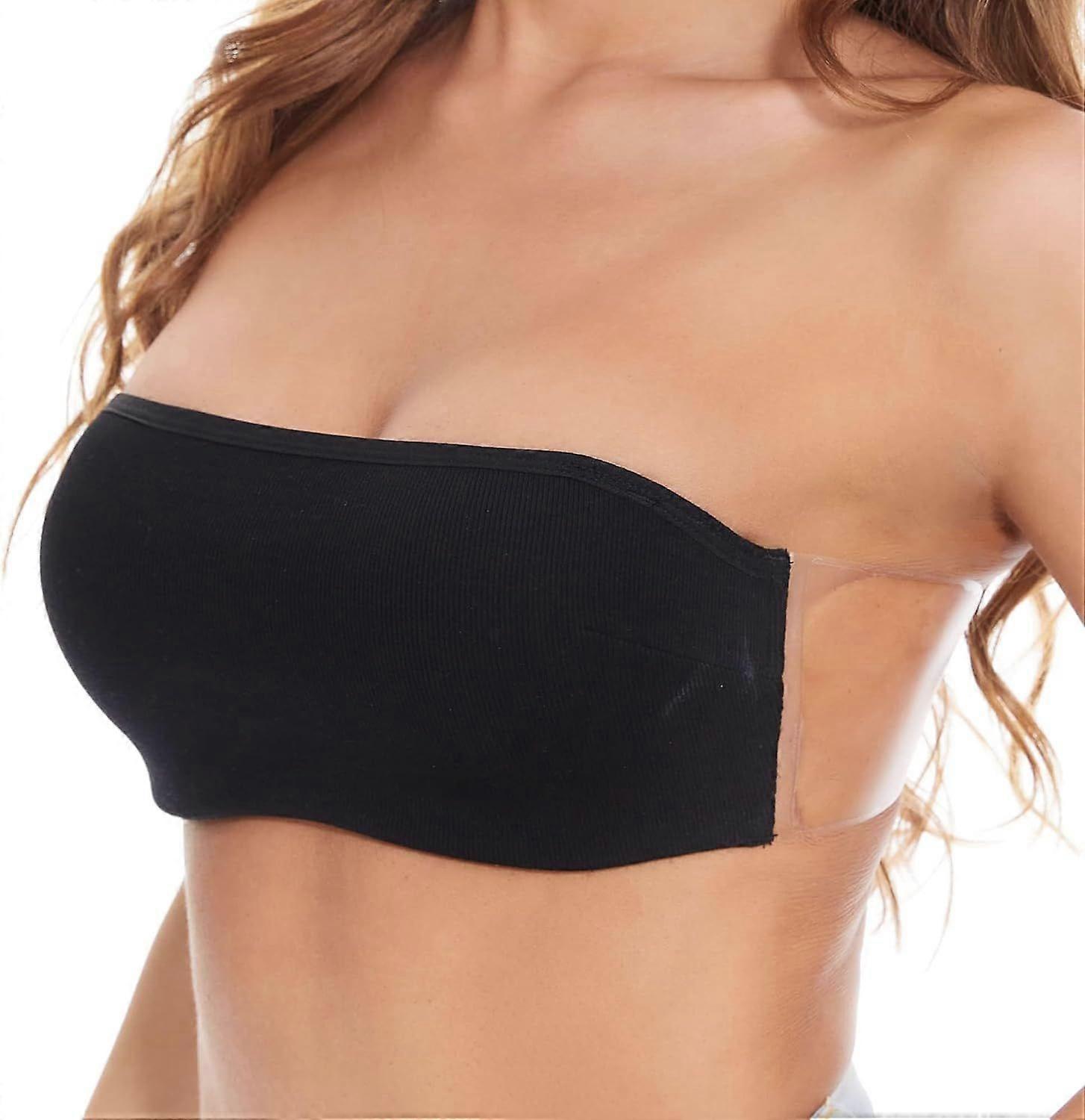 2025 Latest Model  Sticky Backless Push up Bras,Strapless Reusable Lifting