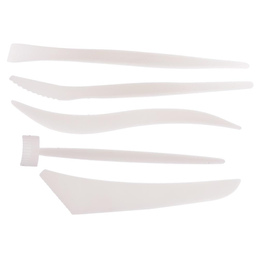 5X Plastic Pottery Clay Sculpturing Modeling Tools Sand Beach Toys