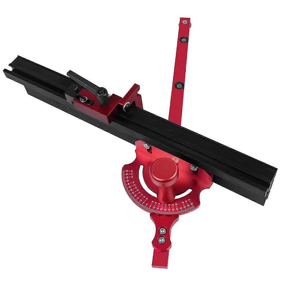 Woodworking Push Ruler Push Handle Backing Shift Type Semi-Circular Square Push Handle Table Saw Ba