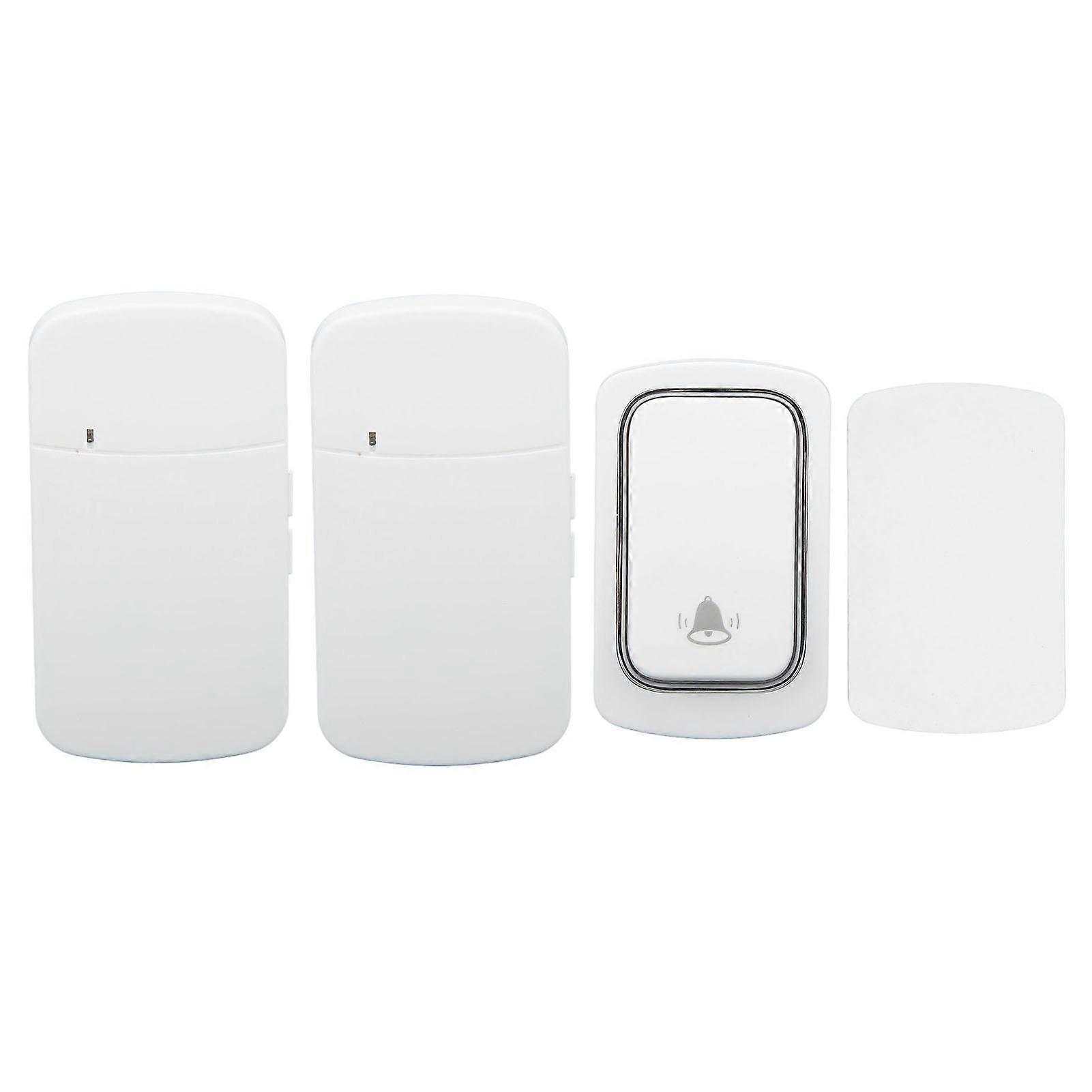 Self-Powered Wireless Doorbell - No Battery, IP68 Waterproof, Strong Signal, Paging Function