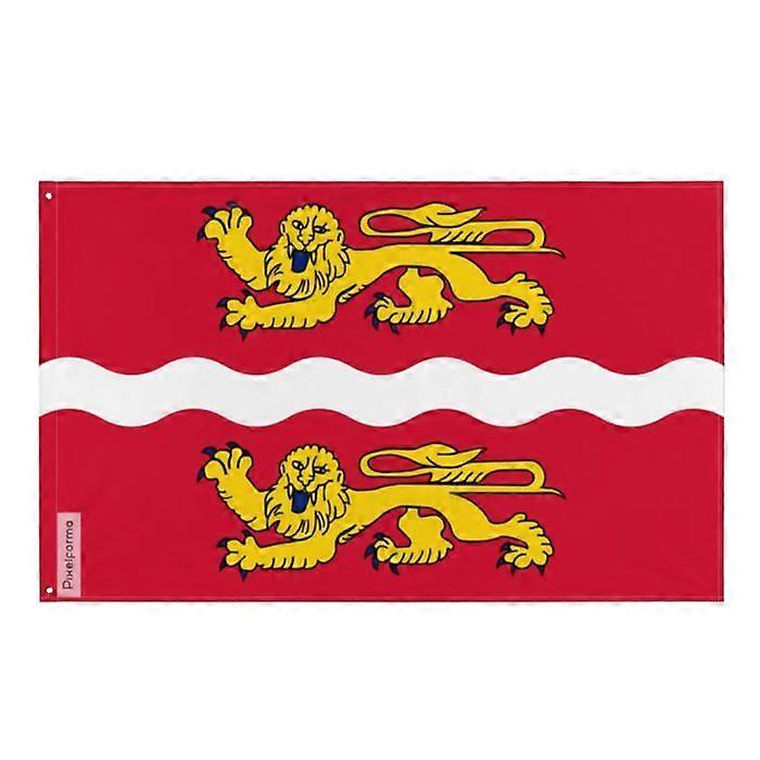 Seine-Maritime Flag – 64 x 96 cm – Polyester – Iron Eyelets – Durable