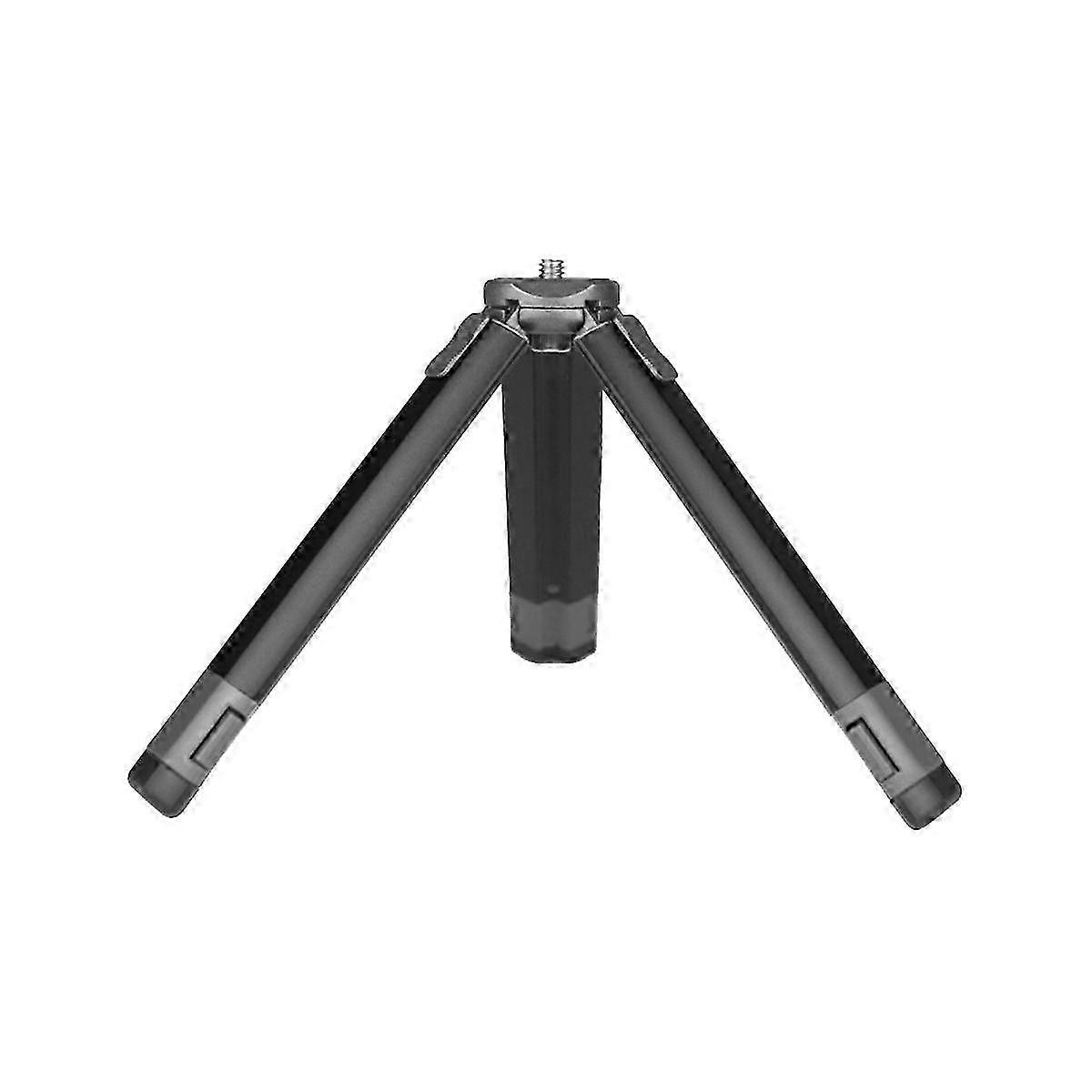Mini Tripod Stand Bracket Aluminum Alloy Desktop Telescopic Tripod Universal 1/4Inch Screw for Phon
